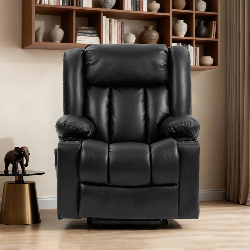 Repose-pieds inclinable à double moteur Power Lift Zero Gravity, Noir