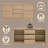 Kasem Oak Finish Server