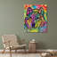 Art sur toile de la collection Dean Russo de Lark Manor ™: Le regard du loup-1701021362