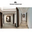 Art mural italien en grès italien minimaliste 3D: décor sculptural de vestibule / canapé-2005566100