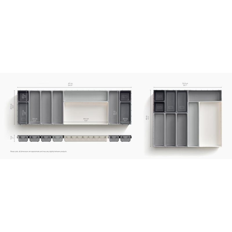 Blox 10-Piece Drawer Organizer Set
