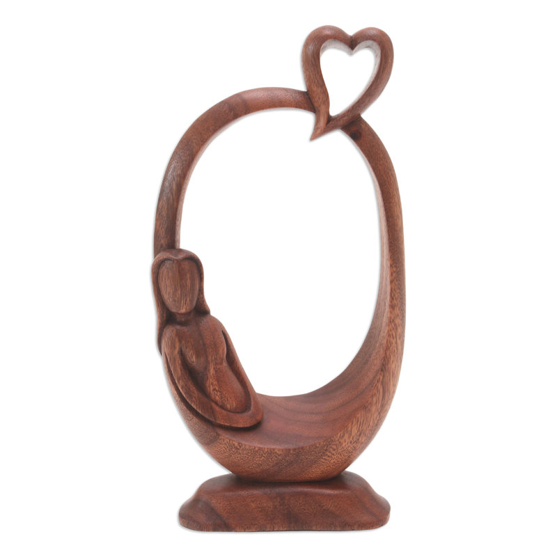 Statuette en bois Orren