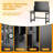 Foldable Heavy-Duty Wall-Mounted Workbench, with Pegboard