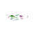Butterflies Acrylic Square Decorative Tray-124594188-124594186