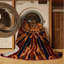 Tapis rouge français lavable à la machine-804020096