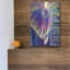 «Elephant - Butterfly Left» par Dawg Painter, art mural en métal-1786057009