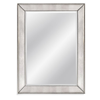 Firth Solid Wood Flat Wall Mirror