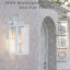 Applique murale d'extérieur rectangulaire en verre transparent Schlesinger-902219373-902218130
