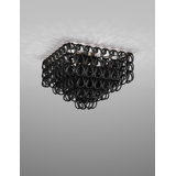 Giogali Ceiling Lamp 65Q Crystal Transparent Matt Bronze 1 E26 Ul