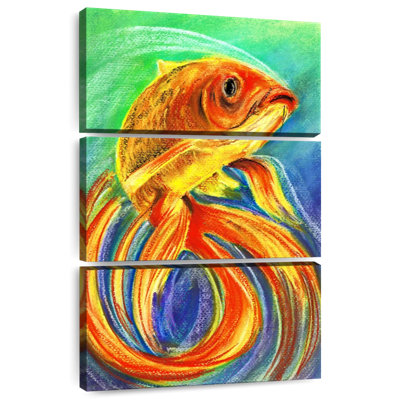 Poisson betta doré Brampt