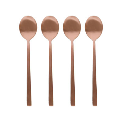 Stainless Steel Teaspoons - 14.5cm - Pack of 4