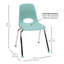 Chaise de classe empilable-129453410-129453400-129453398