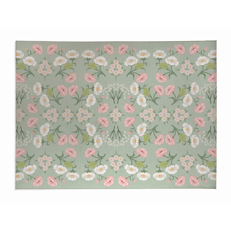 May Flowers Outdoor Rug