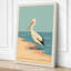 Pelican at Rest Coastal - Wrapped Canvas-1486406552-1486406549