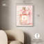 Toile rosée délicate à parfum floral par Art Remedy-112524590-113422175-113422176
