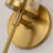 Wallchiere Crackled Glass Armed Sconce