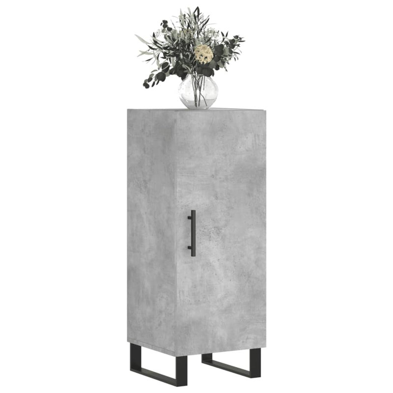 Merid 34.5cm Sideboard, Concrete Grey