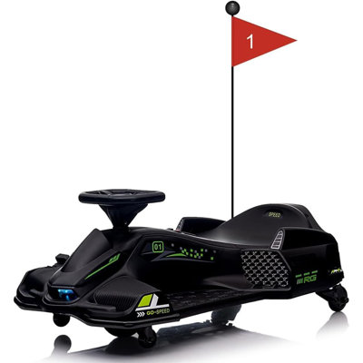 12V Kids Ride-On Drift Car with Variable Speed – Electric Go-Kart for Young Drivers