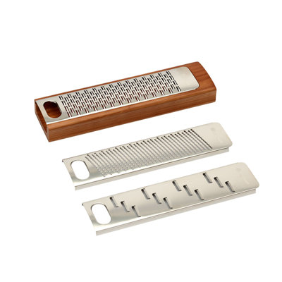 Râpe multi-fonctions en bois véritable Gratta