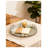 Valentina Round Mirrored Tray with Distressed Silver Openwork Frame, 16.1 Inch Diameter