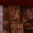 Brown Solid + Manufactured Wood Electric Fireplace