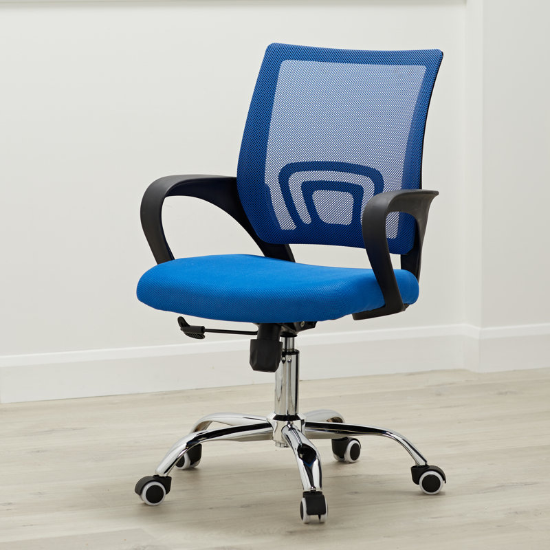 Tate Mesh Back Desk Chair, Blue