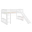 Lit simple mezzanine bas avec glissade-1774317861
