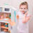 Ultimate Corner Wooden Play Kitchen With Lights & Sounds, Play Phone And Curtains, White-118156013
