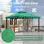 Abri de remplacement pour pavillon de jardin-134159248-134159254-134500595