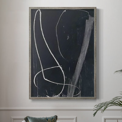 ABSTRACT Series DCVII Framed Print - Solid Wood