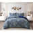 Blue Damask
