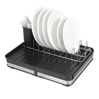 Linh Plastic Countertop Dish Rack