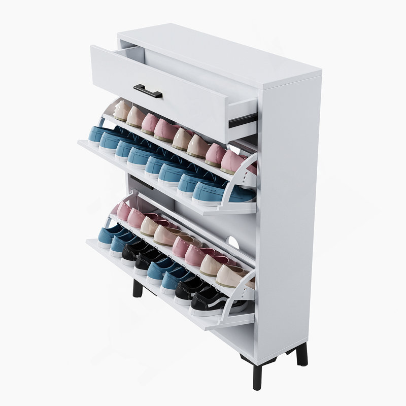 Range-chaussures, Blanc
