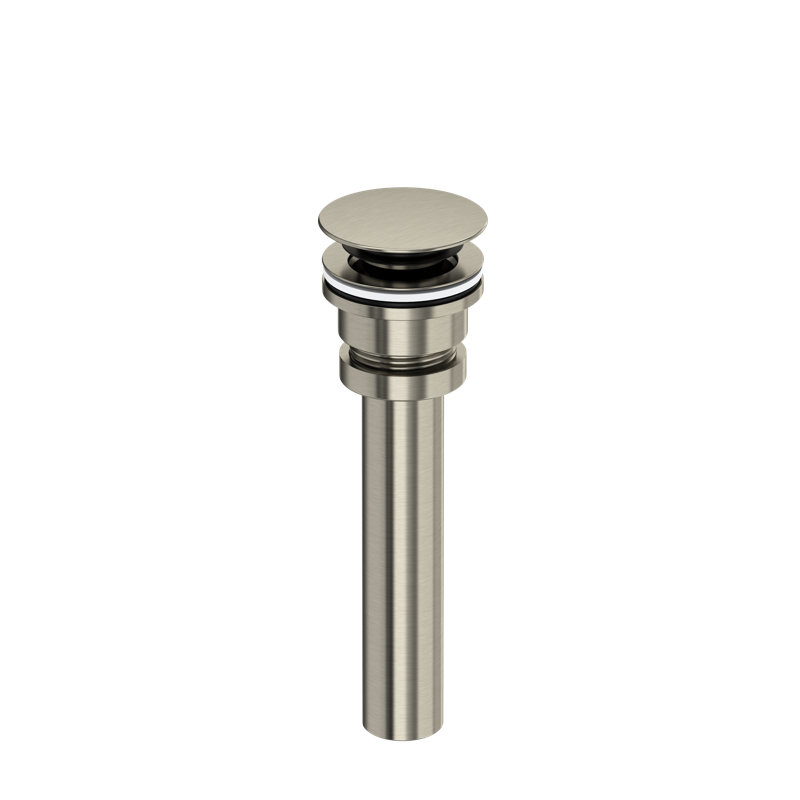 Victoria + Albert Lavatory Universal Push Drain, Brushed Nickel