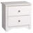 Wahhaj 23.25'' W 2-Drawer Nightstand, Traditional Side Table, Bedside Table, Storage for Bedroom, Living Room, Office, 16" D x 23.25" W x 21.75" H, White-934769402