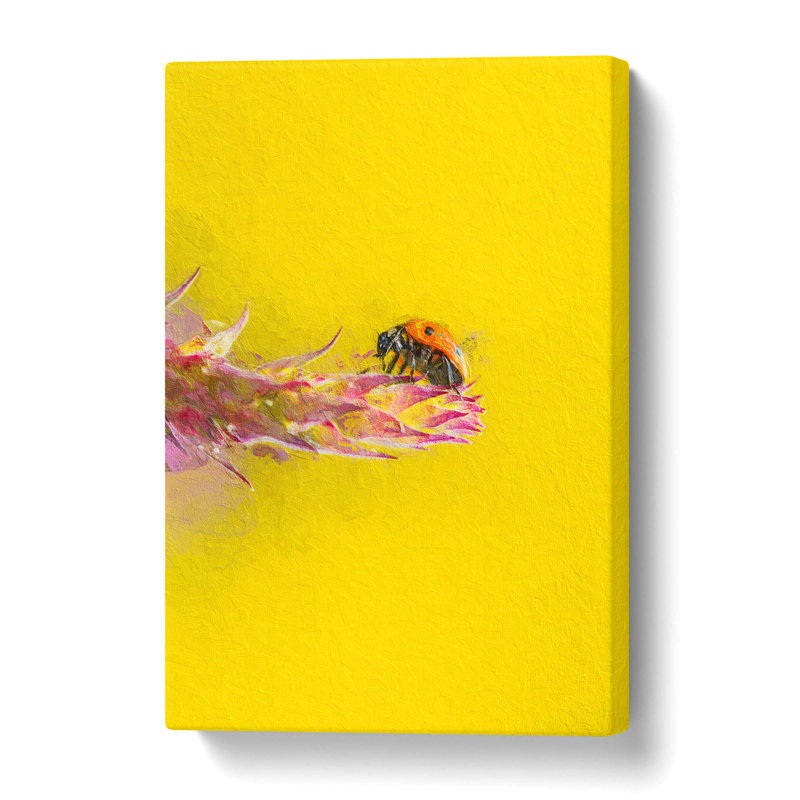 Ladybird - Wrapped Canvas Painting, 61 cm H x 40.6 cm W