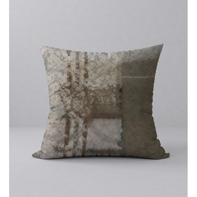 Reversible Throw Pillow, 18" x 18"