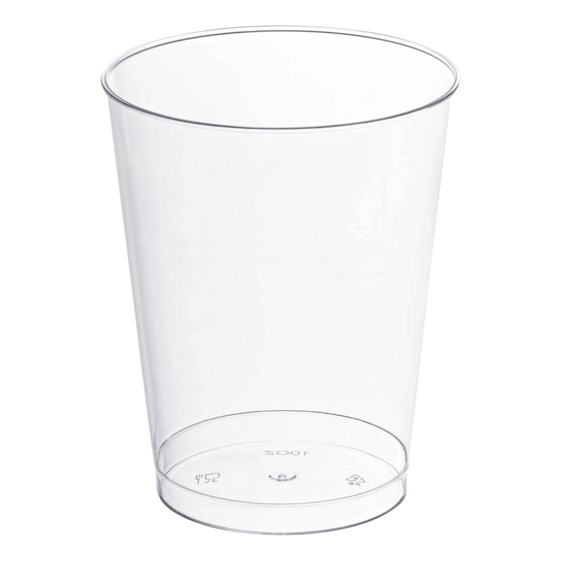 10 oz Gobelets ronds transparents en plastique