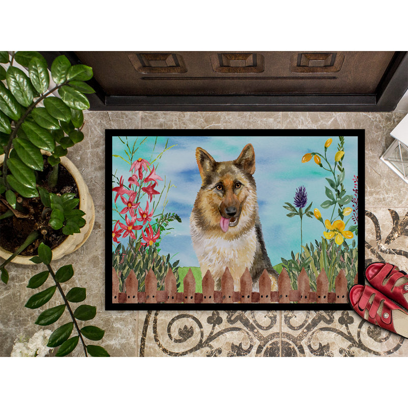 Non-Slip Outdoor Doormat, Rectangle 1'6" x 2'3"