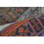 Tapis orange en laine, petits tapis de 3,1 pi x 3,1 pi, tapis de bain, tapis turc, tapis froids, tapis rétro, tapis en laine