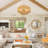 Clava 6 - Light Dimmable Hand-woven Rattan Bohemian Drum Chandelier for Living Room Kitchen Entryway Hallway Foyer
