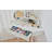 Corner Makeup Vanity Desk With Large Storage, LED Mirror & Stool, Brightness Adjustable