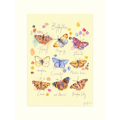 Butterflies 1 Piece Painting
