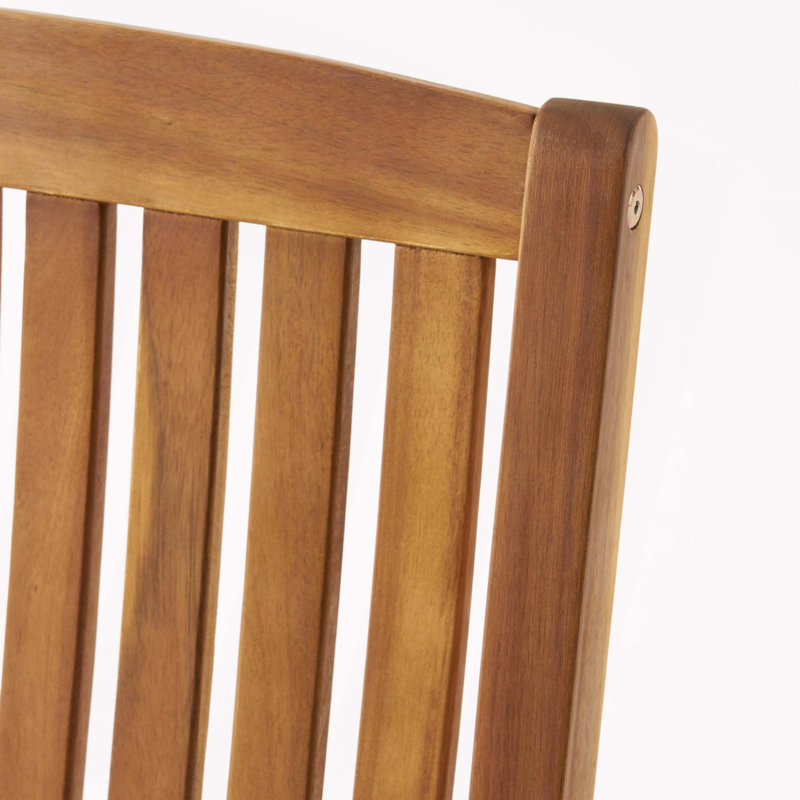 Chaise berçante pour l'extérieur Arcadia, bois d'acacia