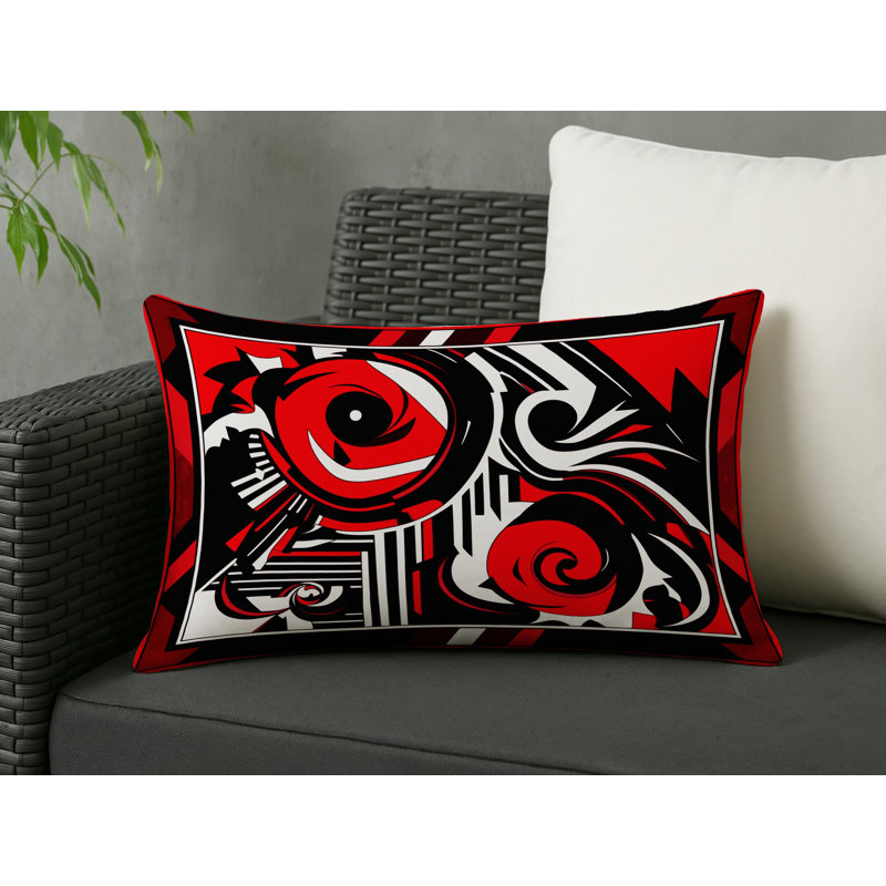 Void Indoor And Outdoor Pillow, Rectangle 20"H x 14"W