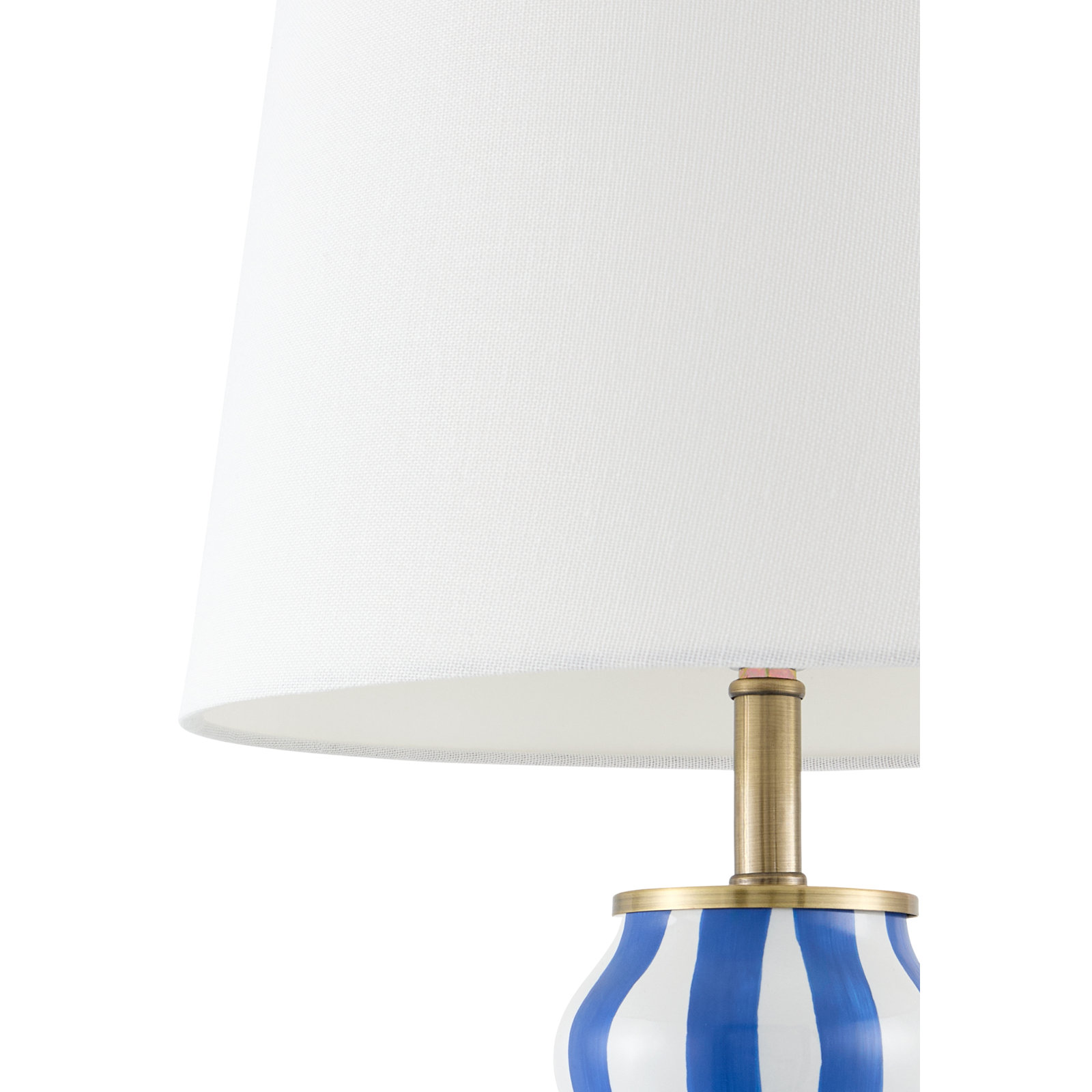 Samp Ceramic Table Lamp, Blue