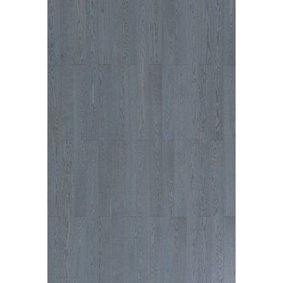 Plancher de bois franc d'ingénierie en chêne de 1/2 po d'épaisseur x 7,08 po de largeur x longueur variable