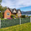 Polyethylene Plastic Fence Panels Included-130376490