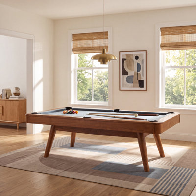 Elton Mid-Century Modern Pool Table
