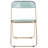 Lawrence Folding Chair Stackable Dining Accent Chair with Frame Kitchen Chair-59723046-91075918